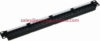 China CAT6 UTP 24 PORT PATCH PANEL supplier